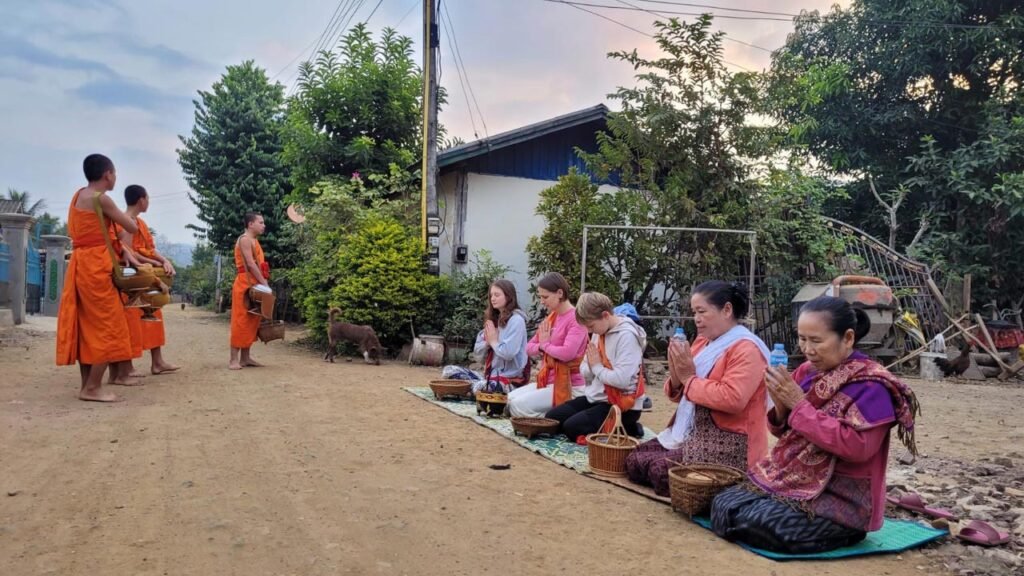 alms giving