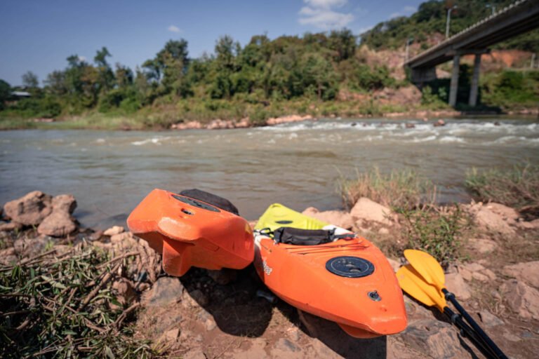 Kayak in Nam Khan Luang Prabang