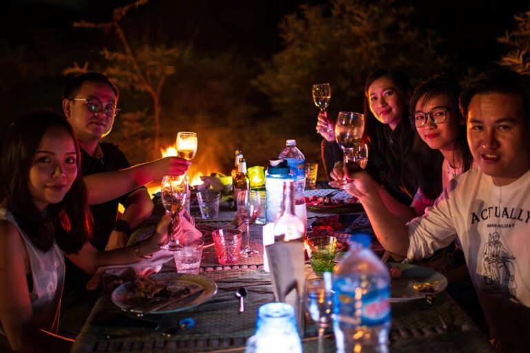 BBQ day at Nam Khan in Luang Prabang