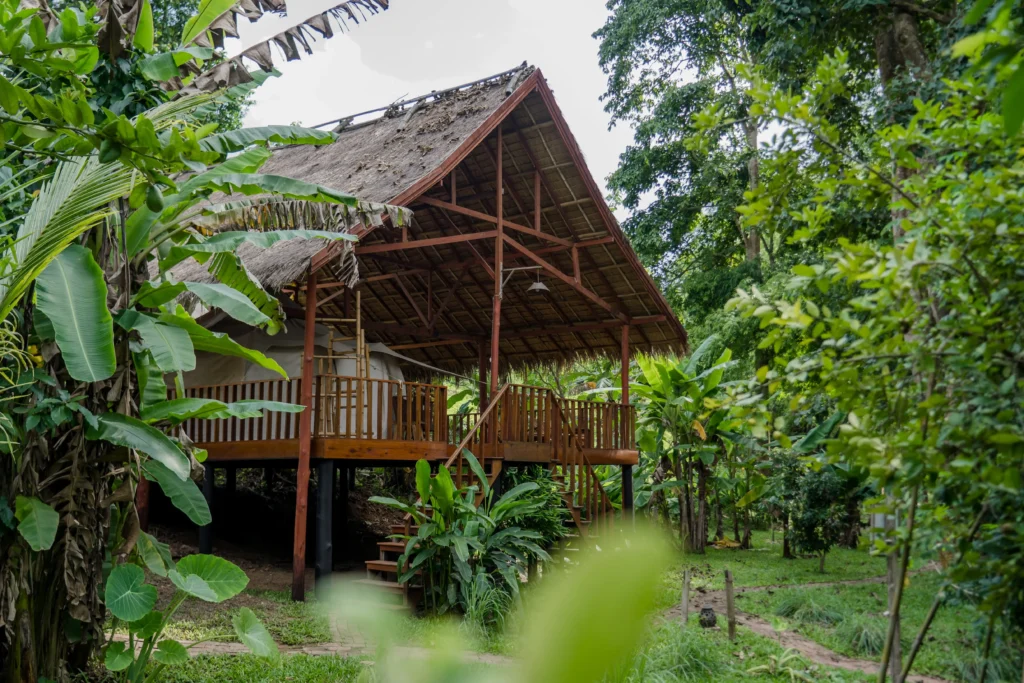 The Glamping. outside image