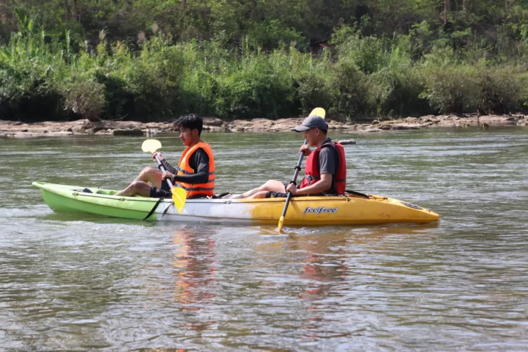 Kayak in Nam Khan Luang Prabang, Laos