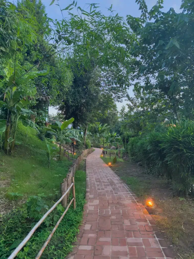 Natural landscapes at The Namkhan, Luang Prabang
